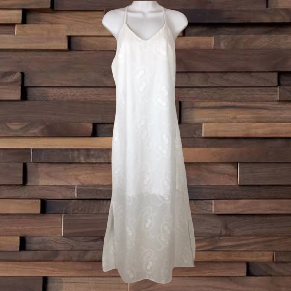 Available by Angela Fashion White Maxi Dress
